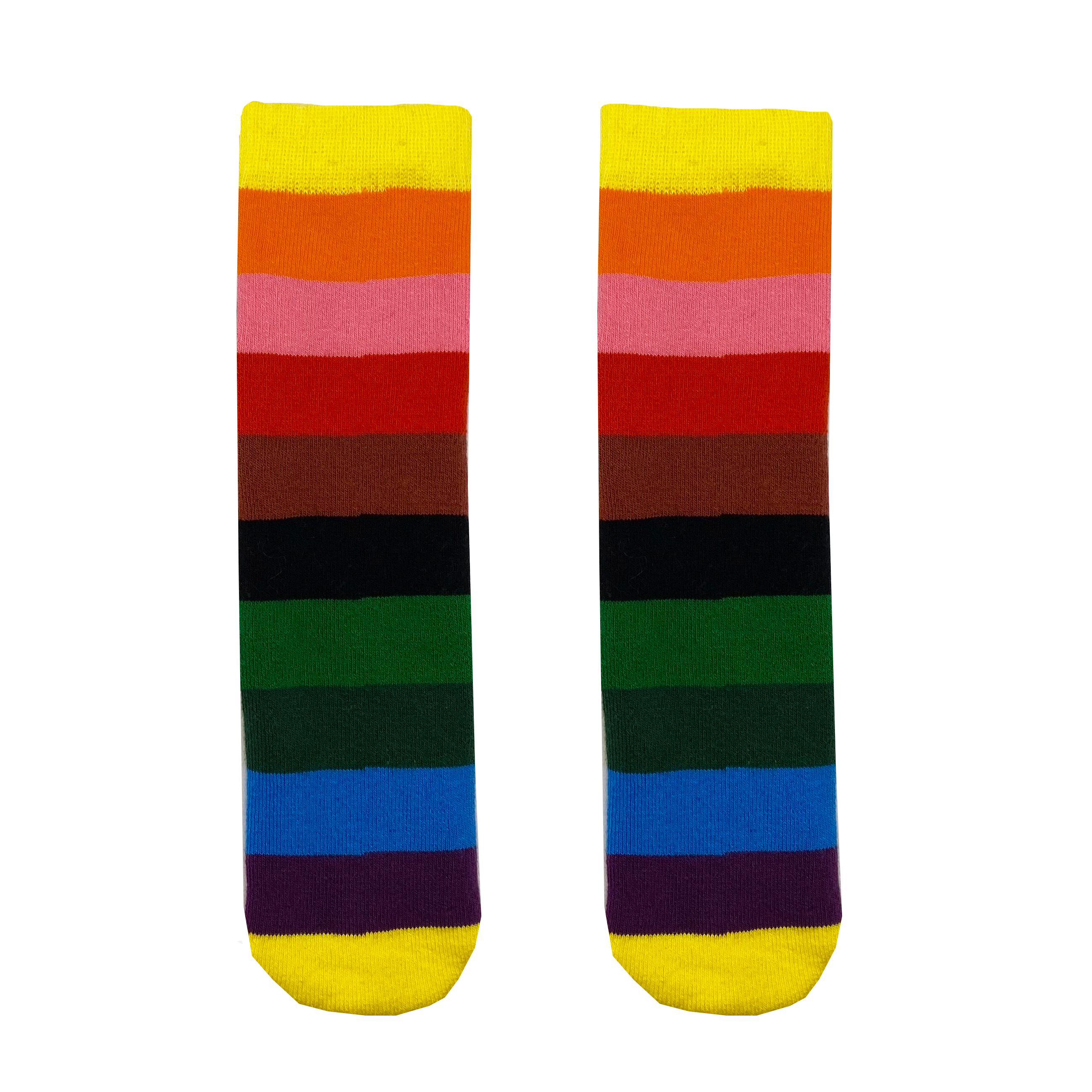 Squelch Rainbow Tot Welly Sock 3-6 Years