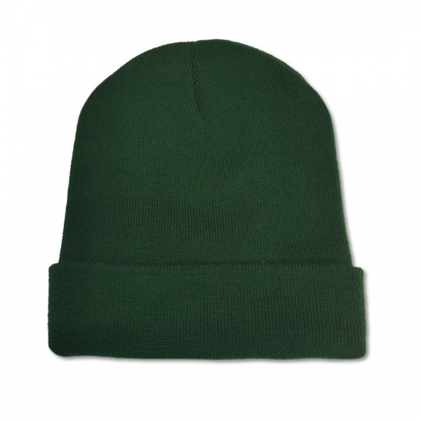 Adult Beanie Hat - Bottle Green