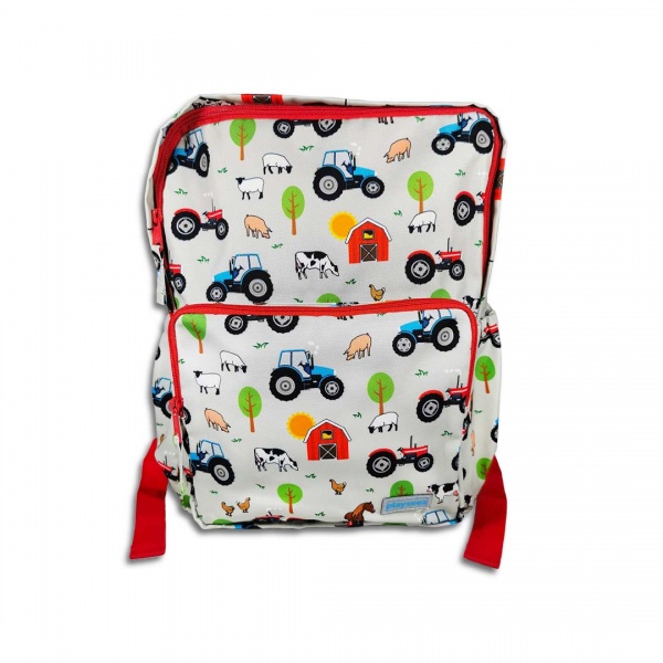 Playzeez Tractor School Bag for Boys