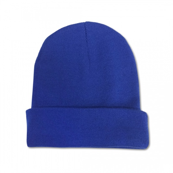 Adult Beanie Hat - Cobalt Blue