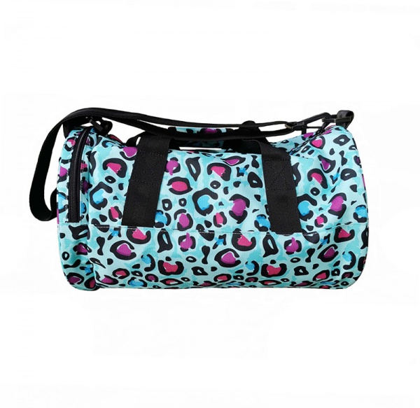 Girls Leopard Print Duffle Bag