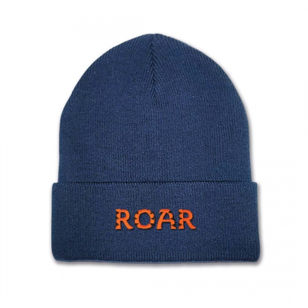Kids Tiger Beanie Hat - Roar Embroidery
