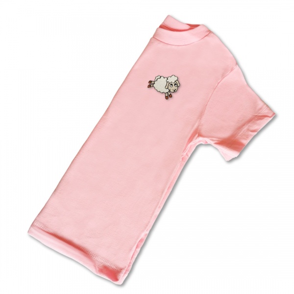 Organic Kids Sheep T Shirt - Embroidery No 1