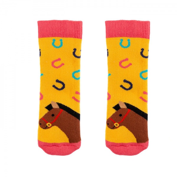 Squelch Horse Tot Welly Sock 1-2 Years