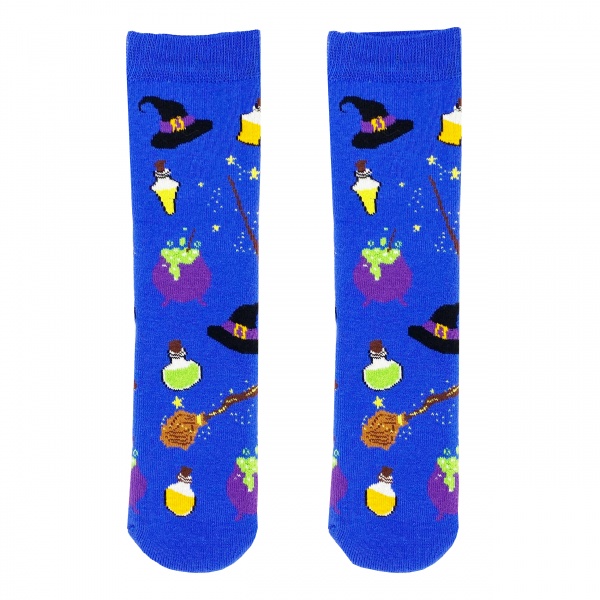 Squelch Witches Tot Welly Sock 3-6 Years