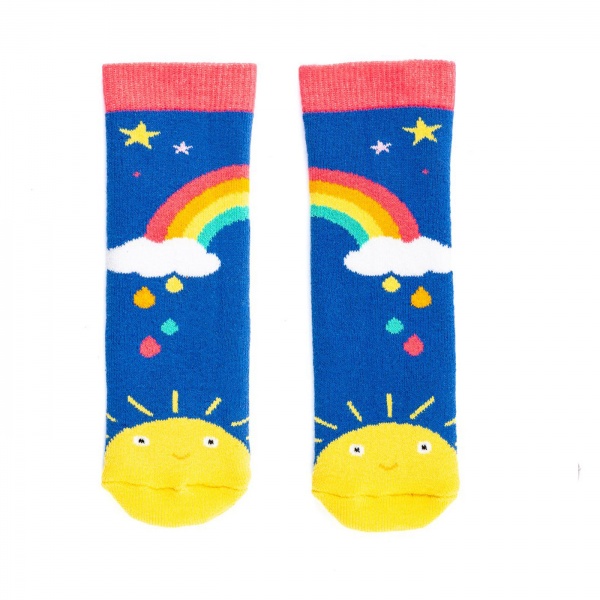 Squelch Sunshine Tot Welly Sock 1-2 Years